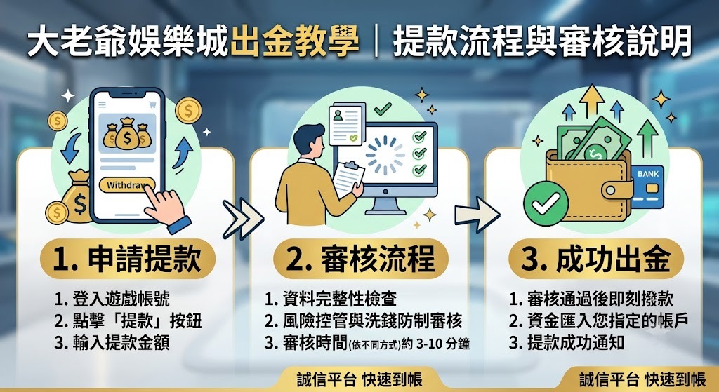 大老爺娛樂城出金教學